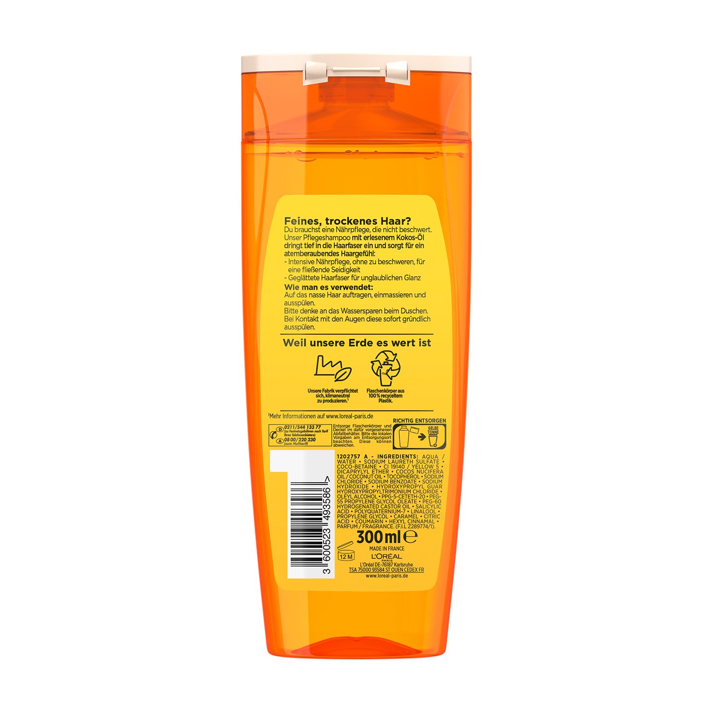220905 Loreal Elvital Reno OEM Coco SH 300ml